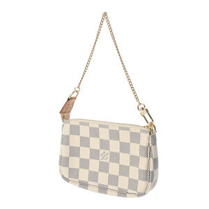 Louis Vuitton Accessory White Accessoires Damier Pochette Azur Pouch